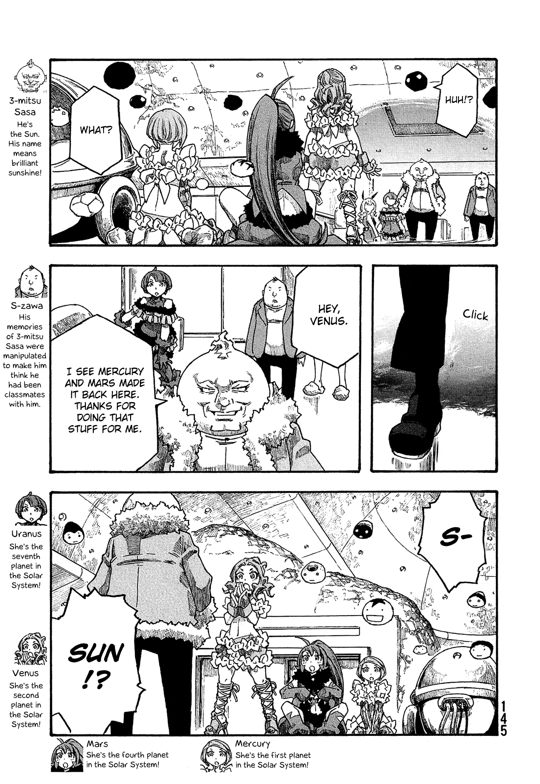 Madowanai Hoshi - Chapter 27: Sun