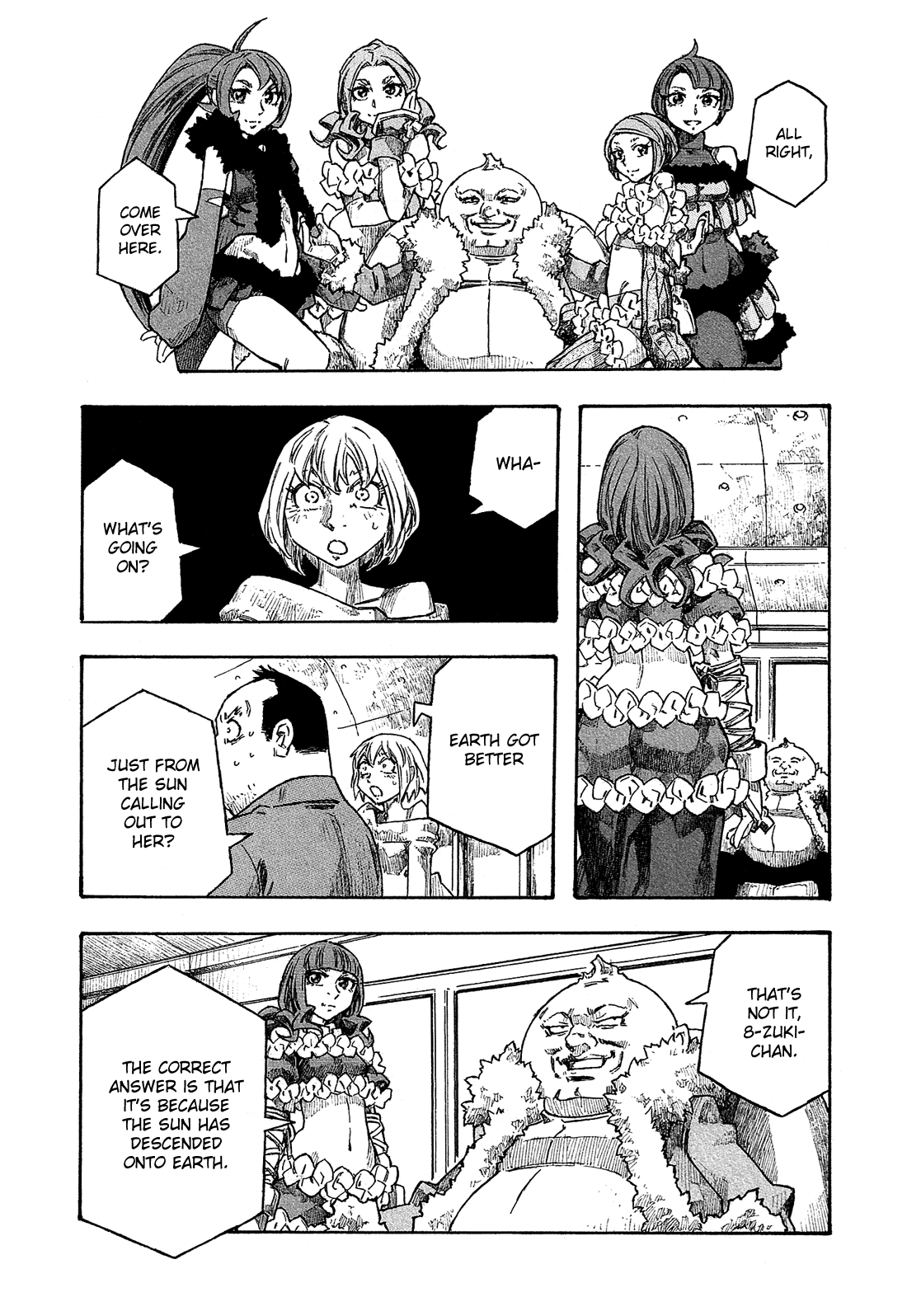 Madowanai Hoshi - Chapter 27: Sun