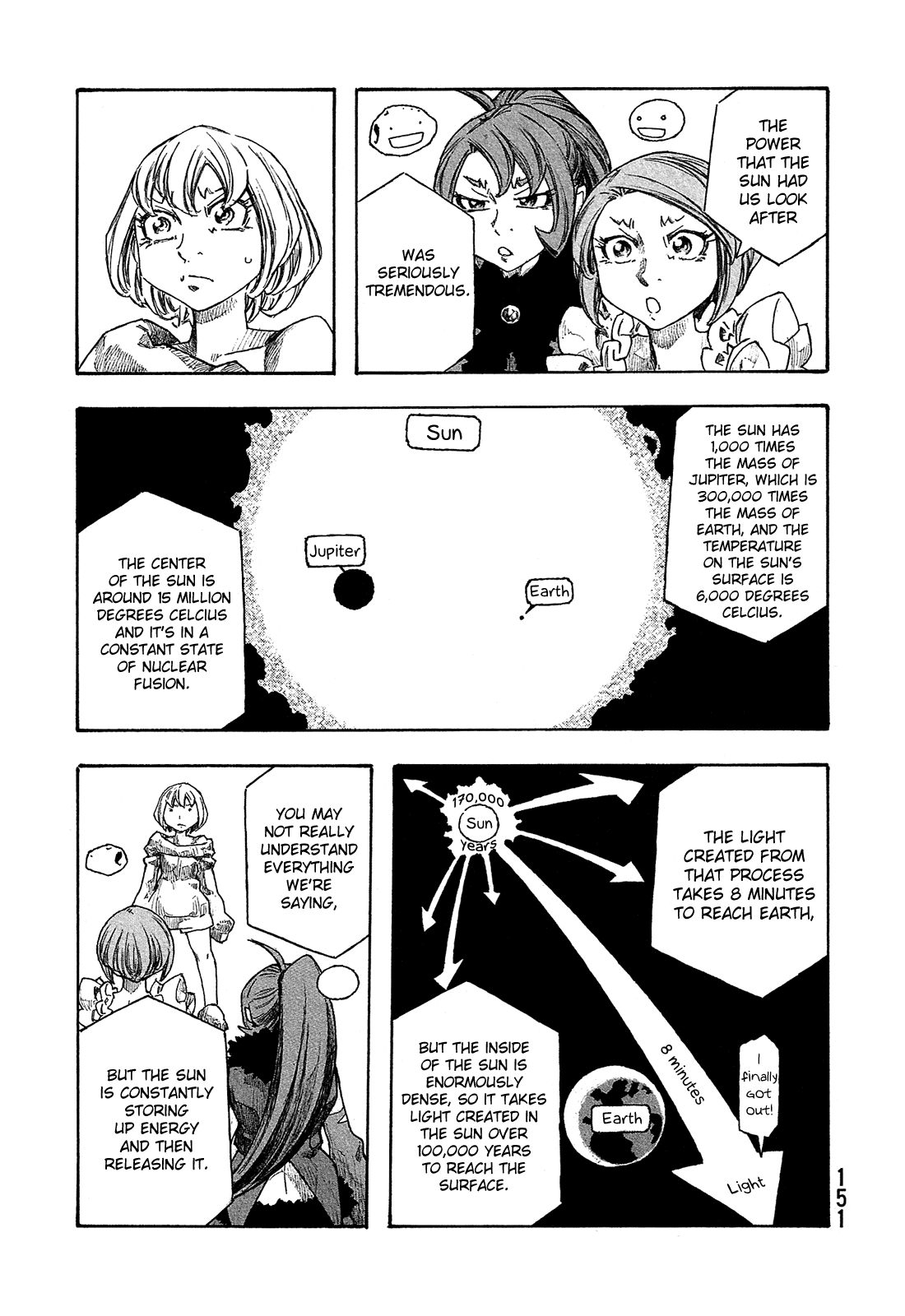 Madowanai Hoshi - Chapter 27: Sun