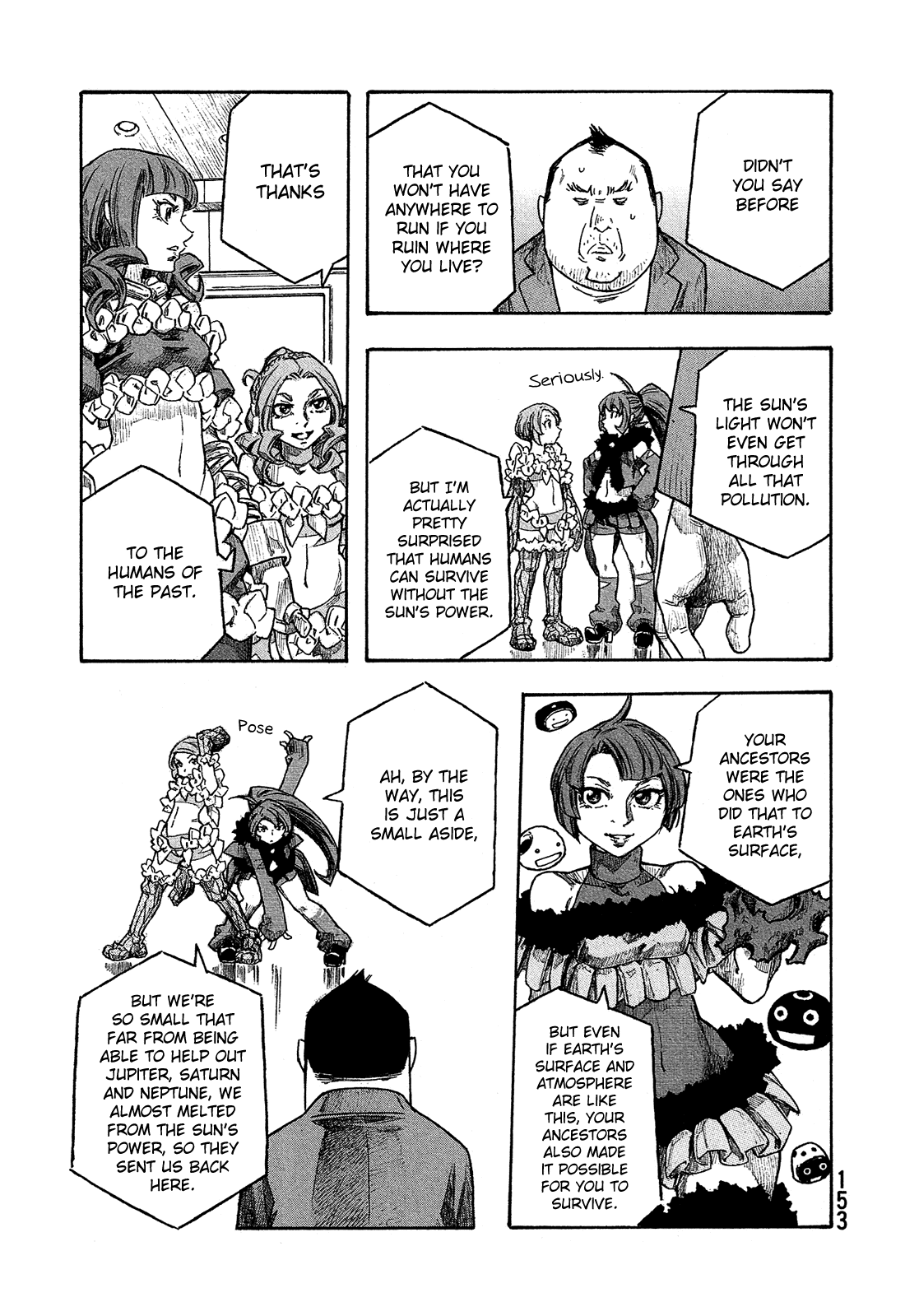 Madowanai Hoshi - Chapter 27: Sun