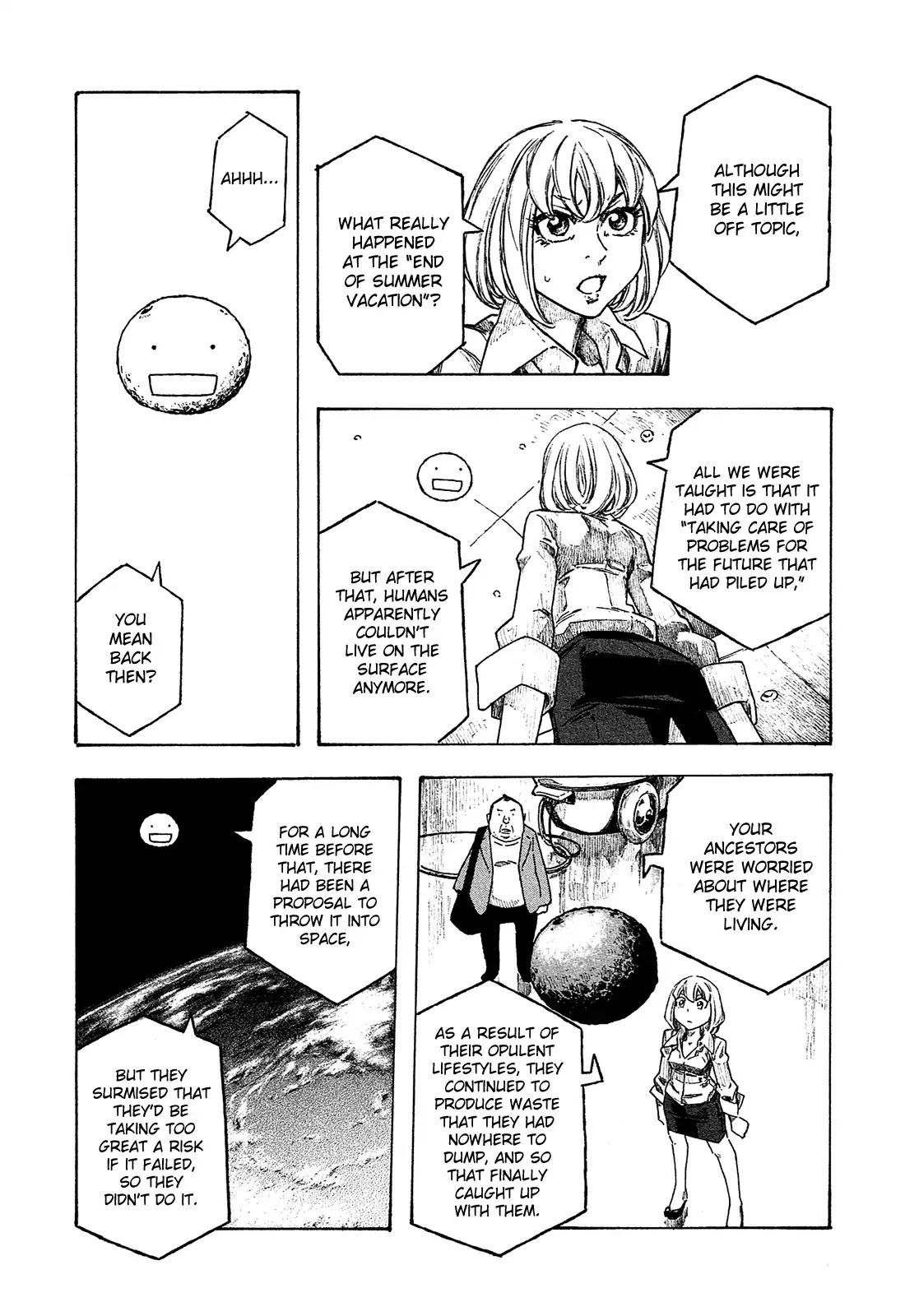 Madowanai Hoshi - Chapter 7: Hope For The Future