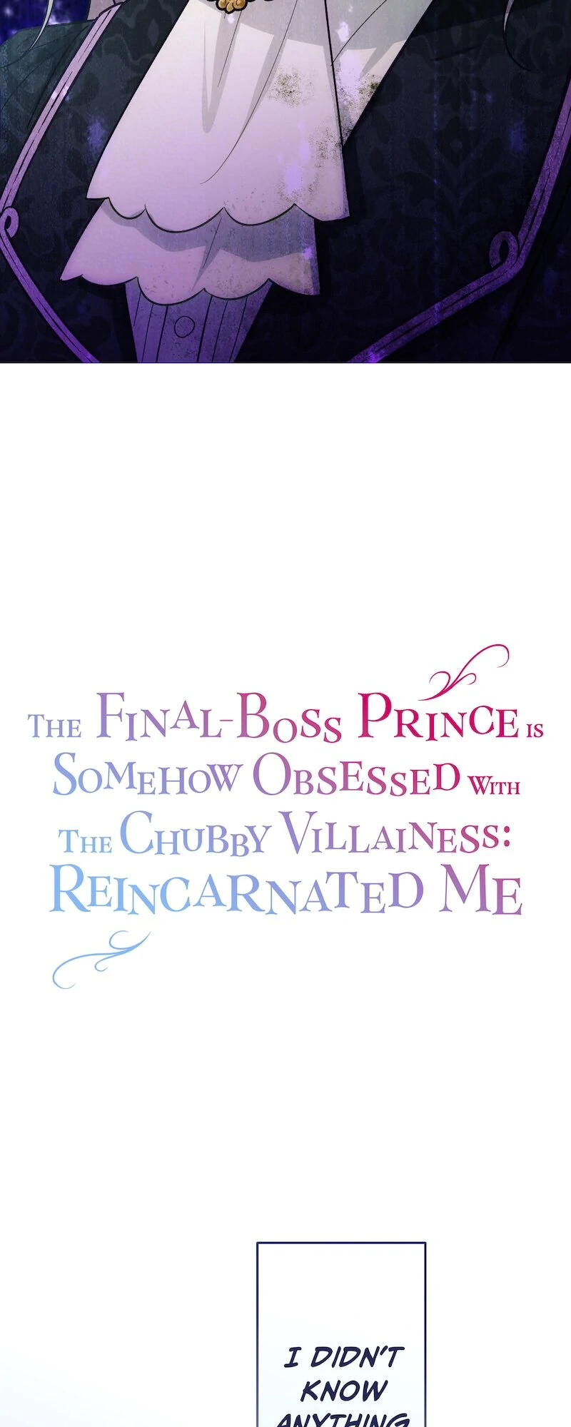 The Final-Boss Prince Is Somehow Obsessed With The Chubby Villainess: Reincarnated Me - Chapter 36