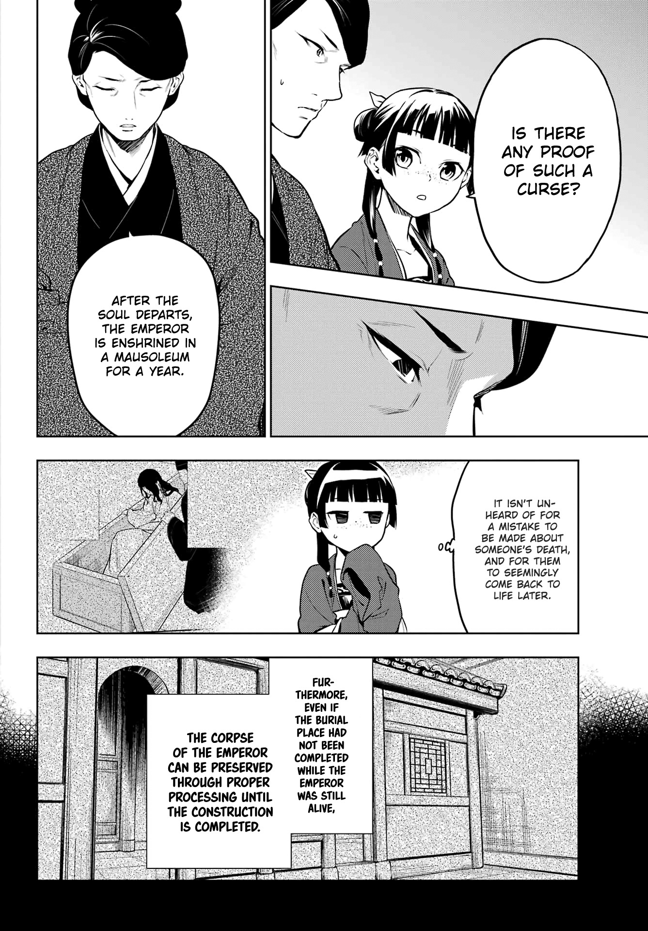 Kusuriya No Hitorigoto - Chapter 56: His Former Majesty (Part 1)