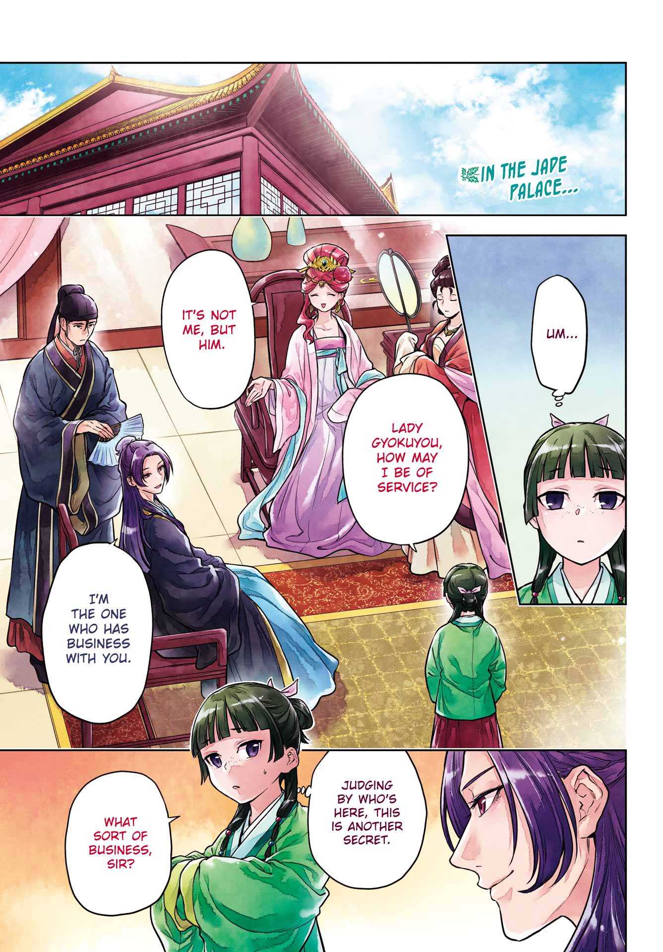 Kusuriya No Hitorigoto - Chapter 60.1