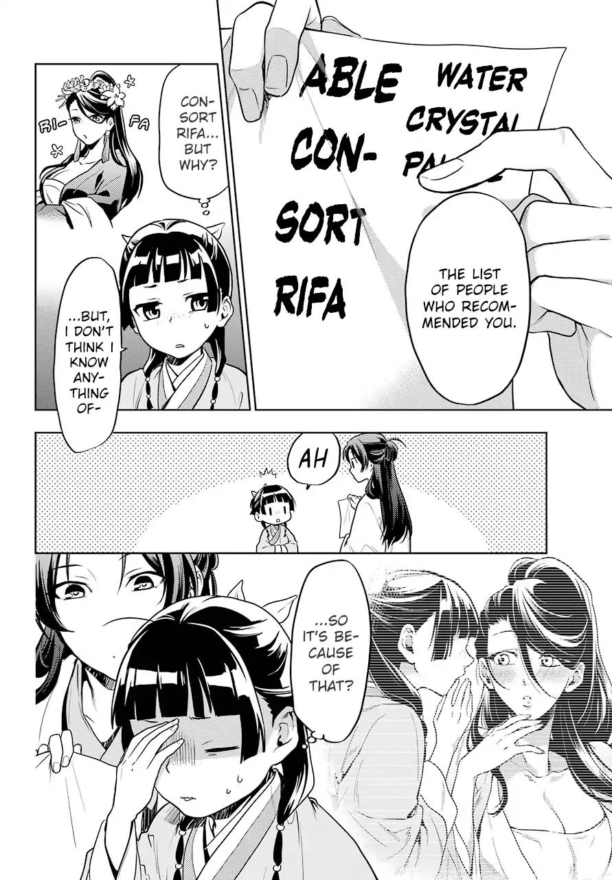 Kusuriya No Hitorigoto - Chapter 23: Inner Court Lessons