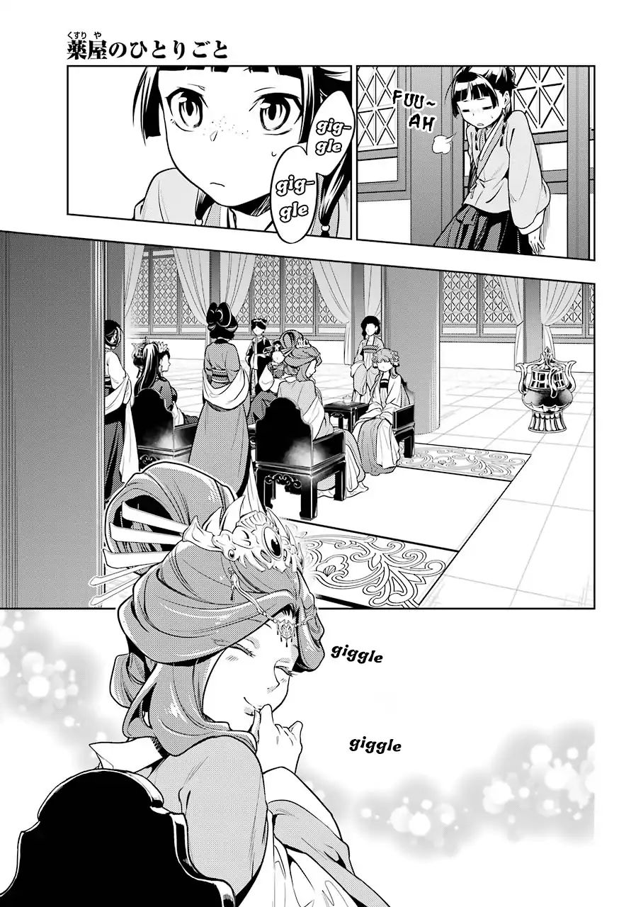 Kusuriya No Hitorigoto - Chapter 23: Inner Court Lessons