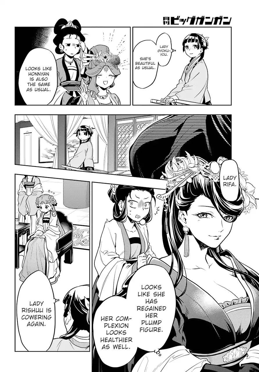 Kusuriya No Hitorigoto - Chapter 23: Inner Court Lessons