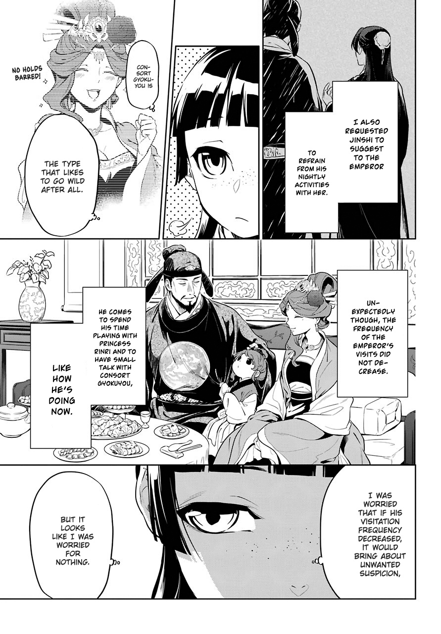 Kusuriya No Hitorigoto - Chapter 35: Back To The Inner Palace (Part 1)