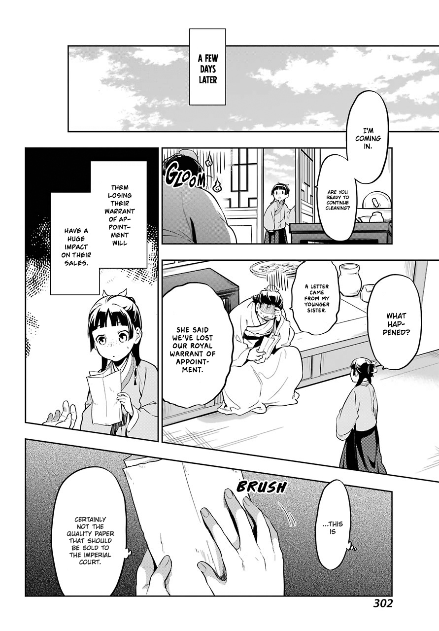 Kusuriya No Hitorigoto - Chapter 35: Back To The Inner Palace (Part 1)