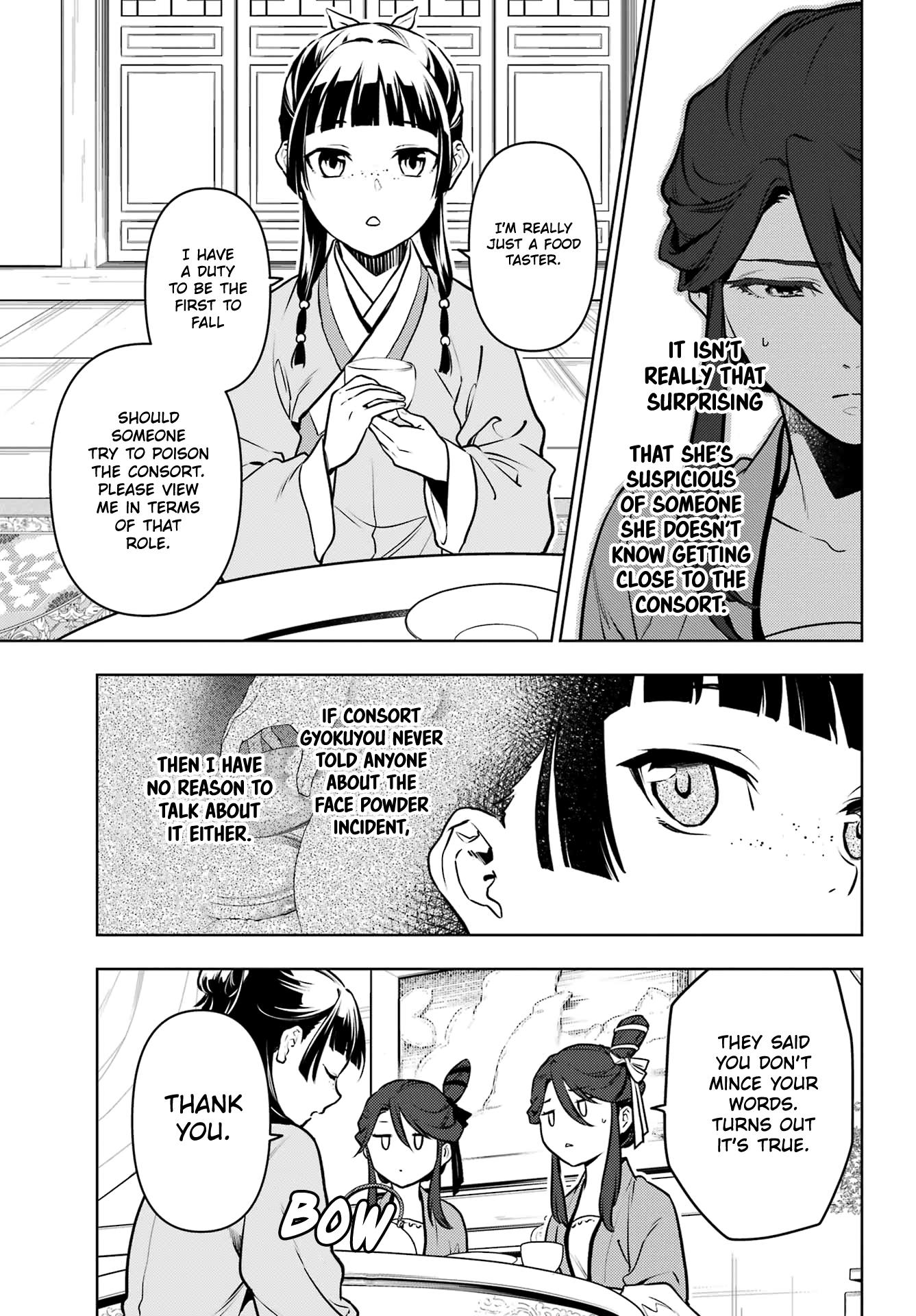 Kusuriya No Hitorigoto - Chapter 66: Sekiu