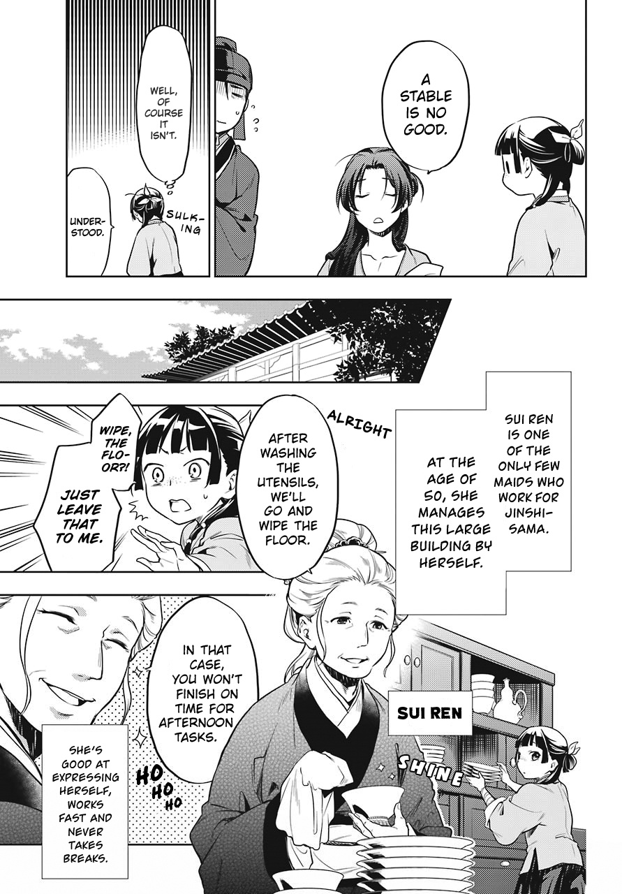 Kusuriya No Hitorigoto - Chapter 22: Outer Court Duty