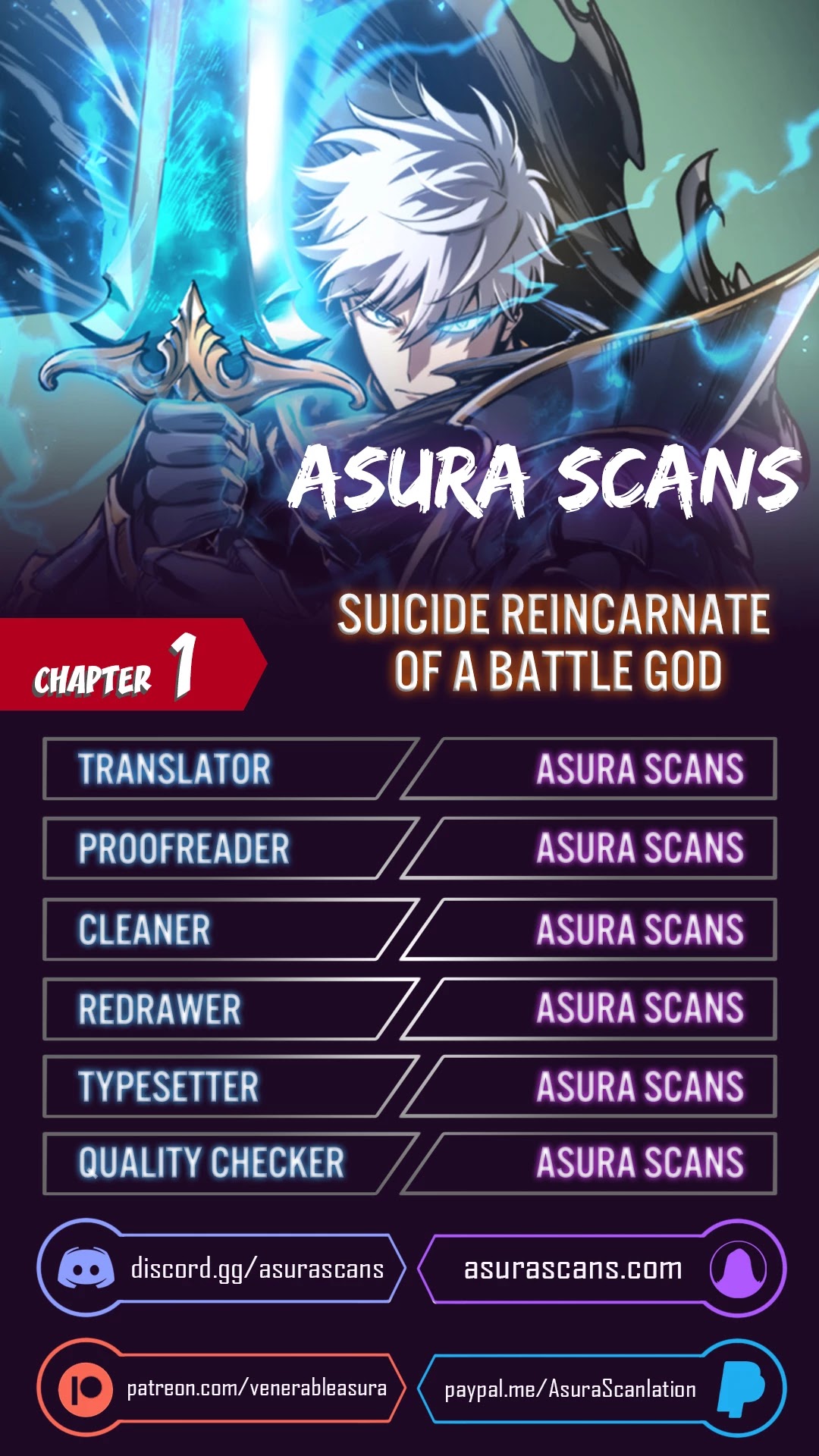 Reincarnation Of The Suicidal Battle God - Chapter 1