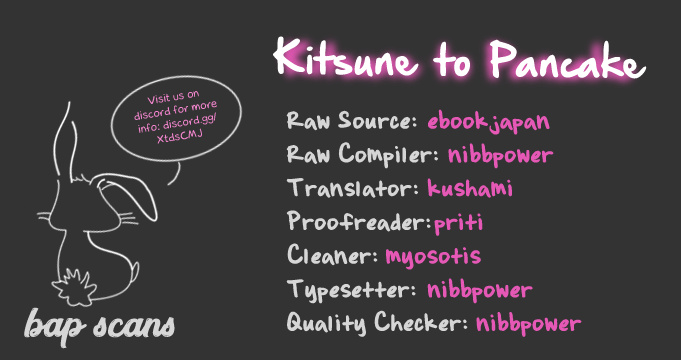 Kitsune To Pancake - Vol.2 Chapter 13