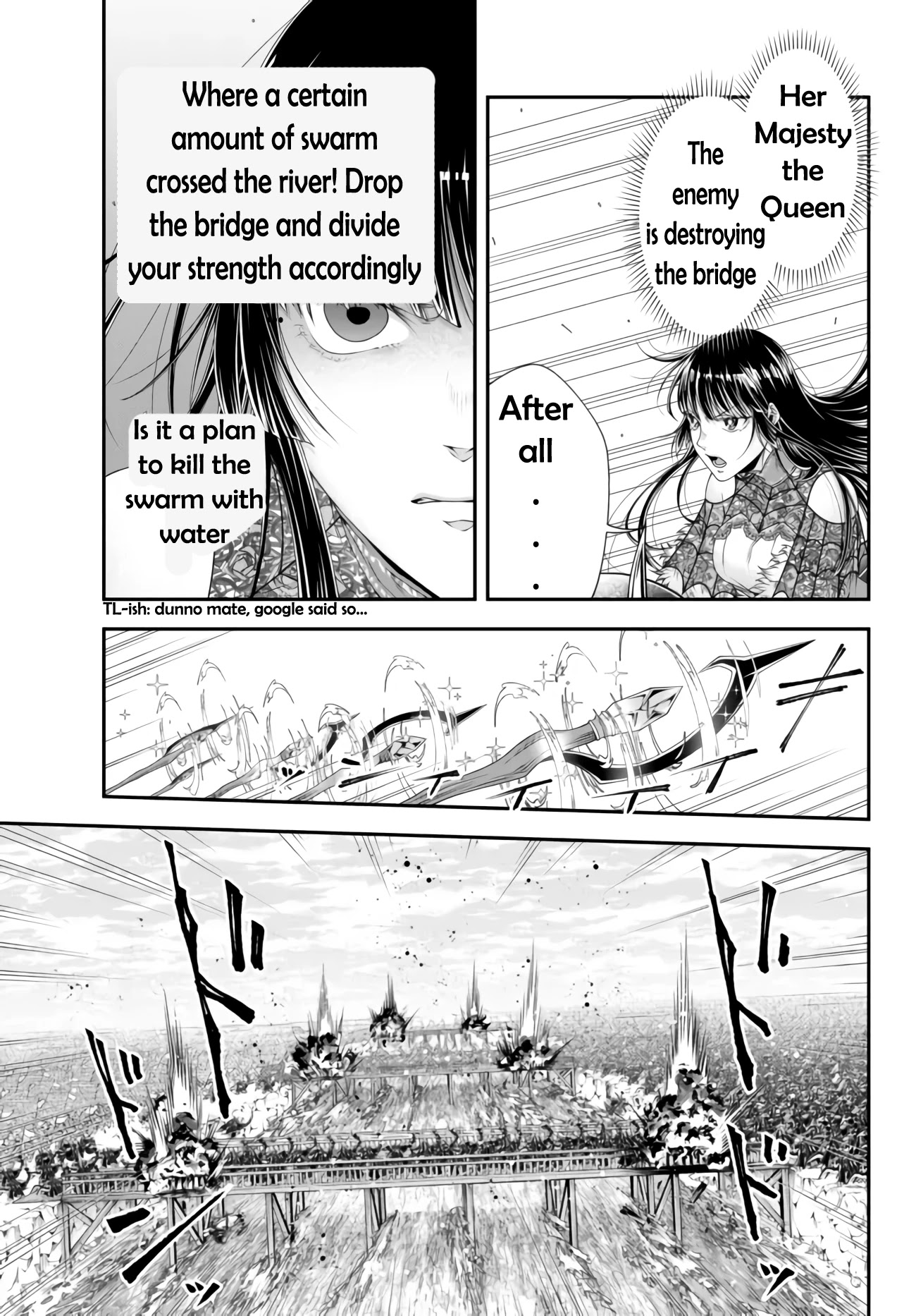 Her Majesty's Swarm - Chapter 26: Battle Of The Aryl River 2