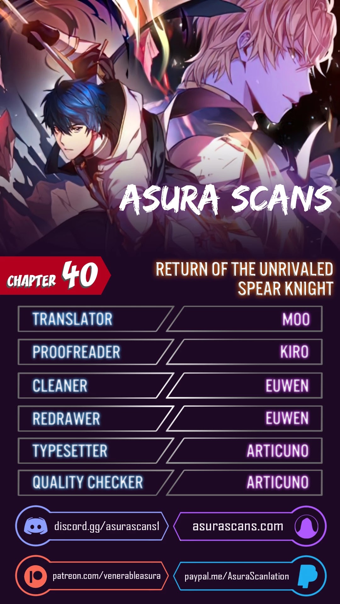 Return Of The Legendary Spear Knight - Chapter 40