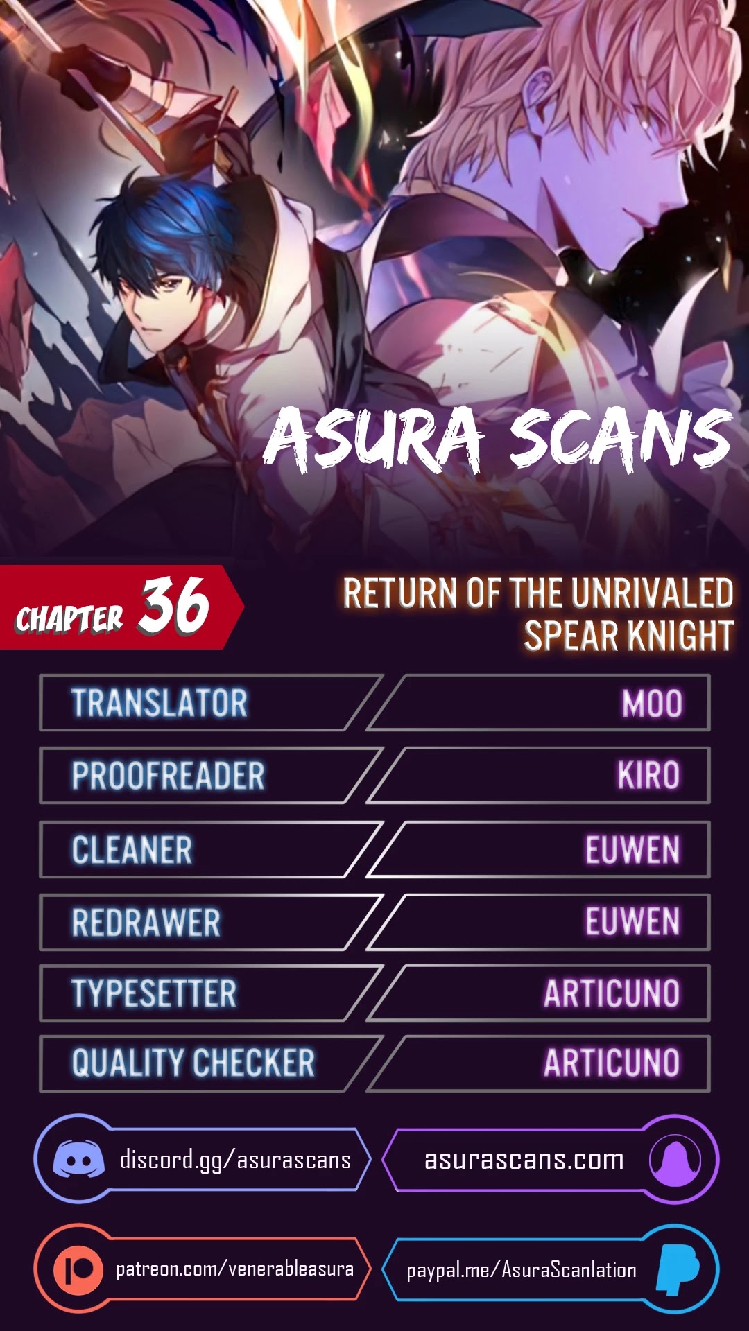 Return Of The Legendary Spear Knight - Chapter 36