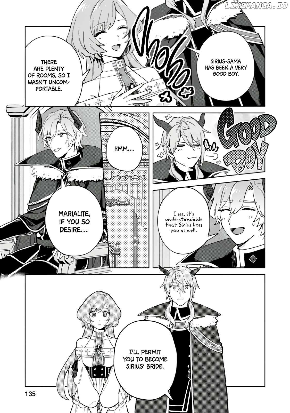 Iki Okure Seijo no Shiawase - Konyaku Hakisareta to Omottara Mazoku no Ouji-sama ni Dekiaisaretemasu! - Chapter 5