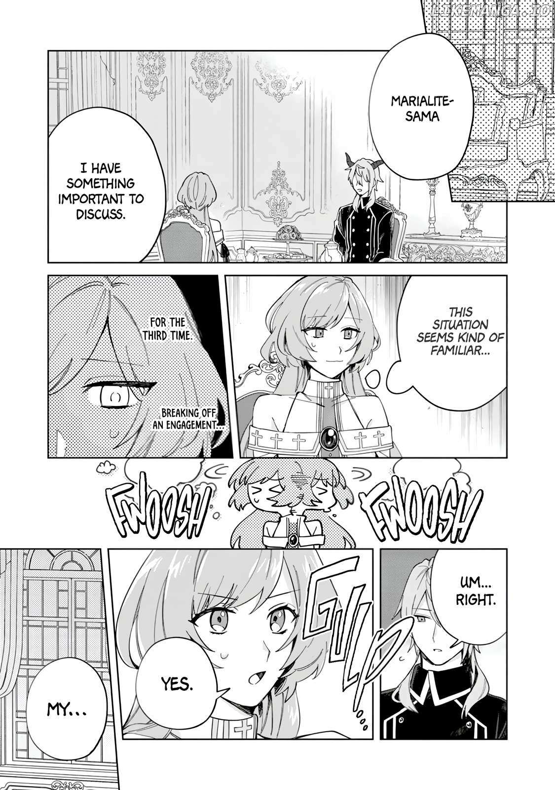 Iki Okure Seijo no Shiawase - Konyaku Hakisareta to Omottara Mazoku no Ouji-sama ni Dekiaisaretemasu! - Chapter 5