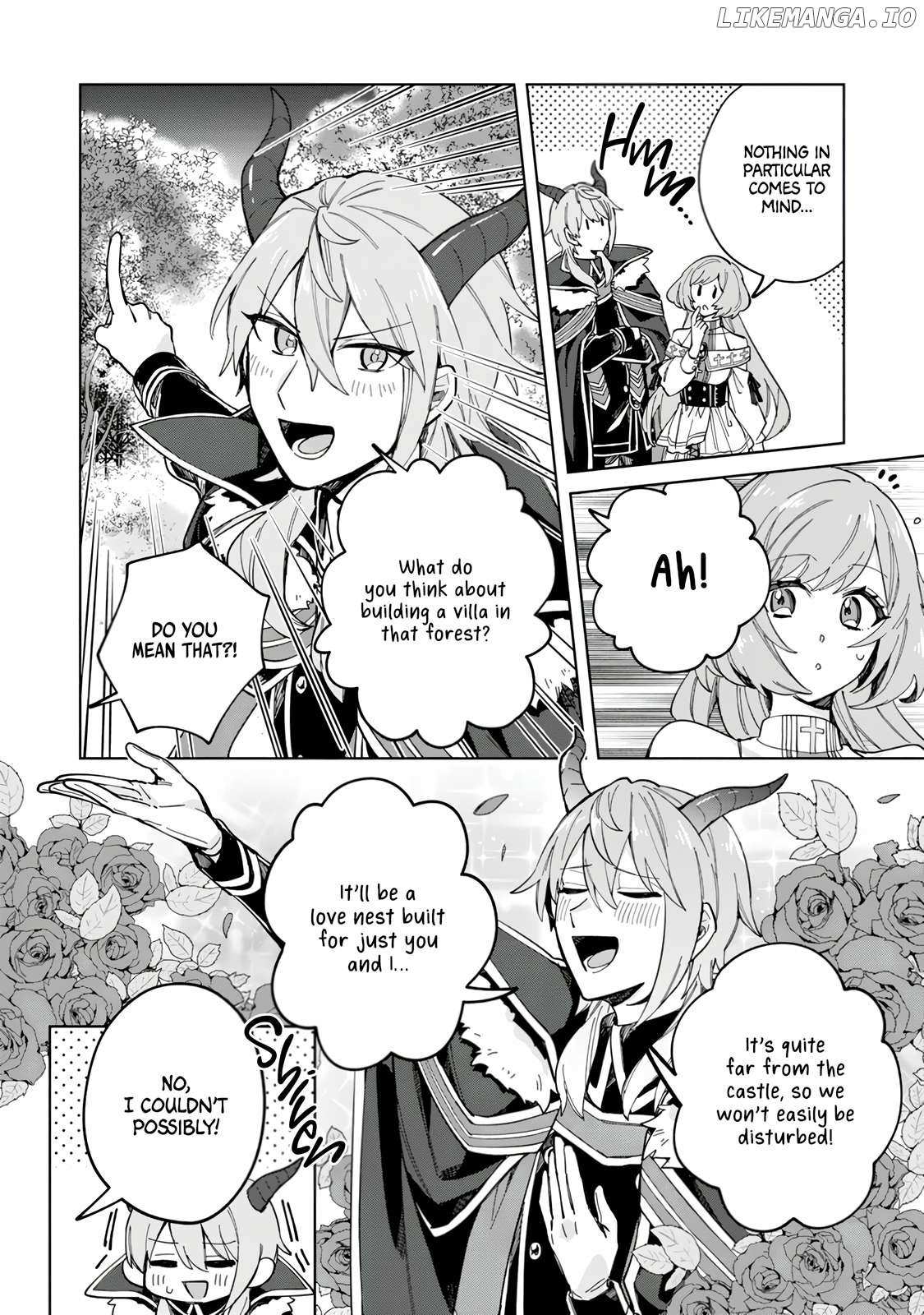 Iki Okure Seijo no Shiawase - Konyaku Hakisareta to Omottara Mazoku no Ouji-sama ni Dekiaisaretemasu! - Chapter 7