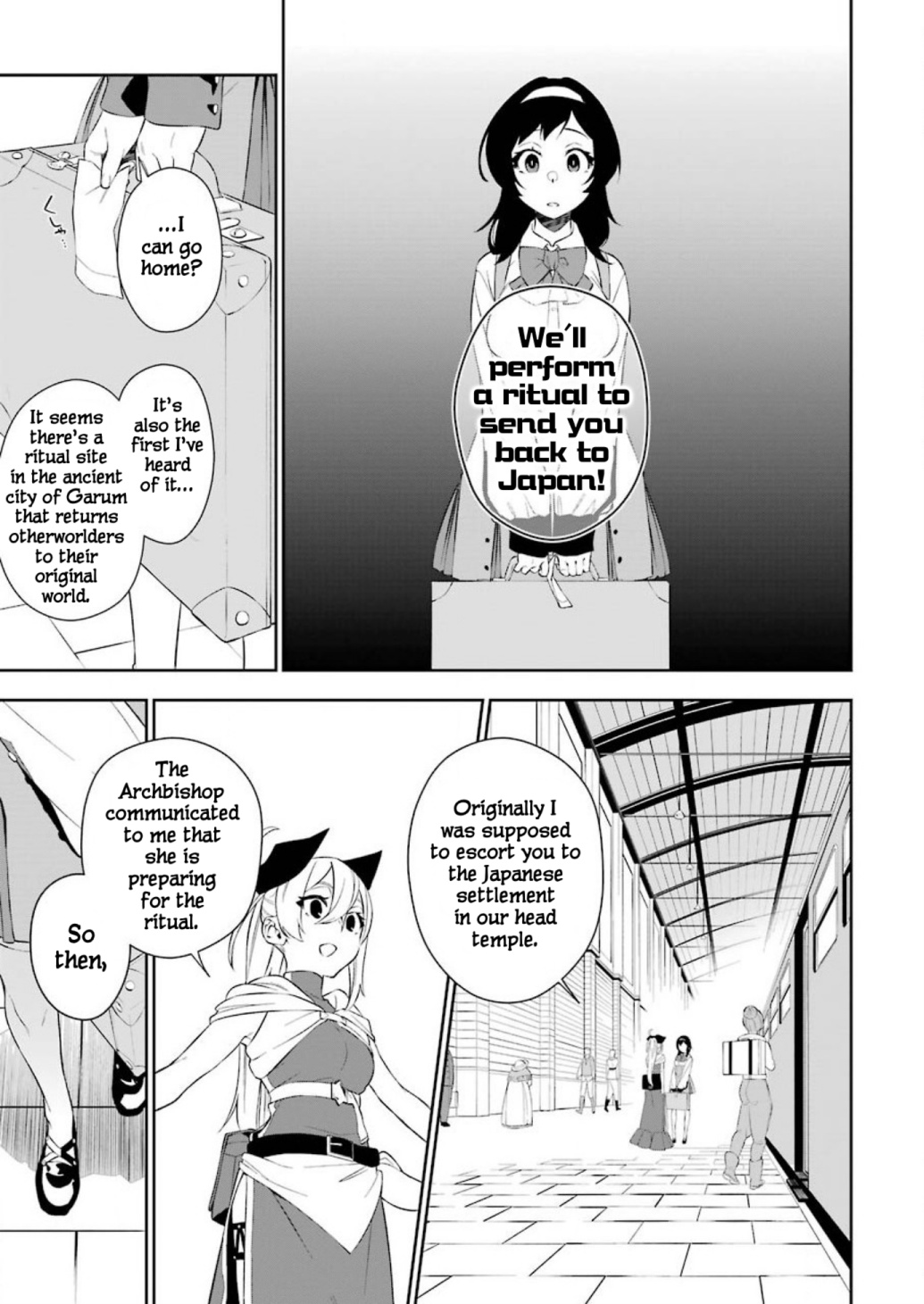 Shokei Shoujo No Ikirumichi - Vol.1 Chapter 4: Setting Off