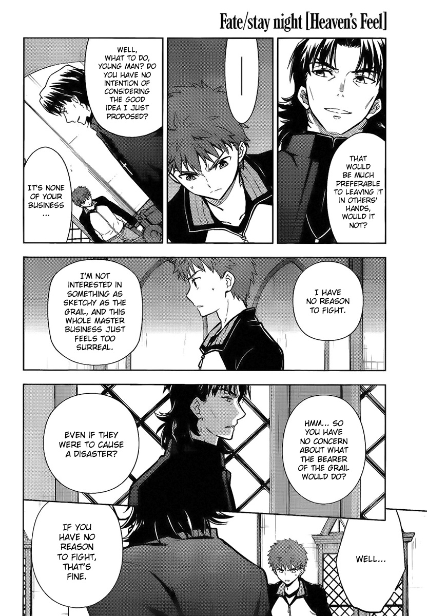 Fate/Stay Night - Heaven's Feel - Vol.0 Chapter 8: Day 3 / Promised Sign (3)