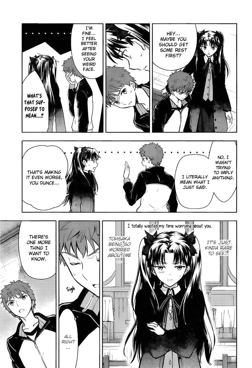 Fate/Stay Night - Heaven's Feel - Vol.0 Chapter 8: Day 3 / Promised Sign (3)