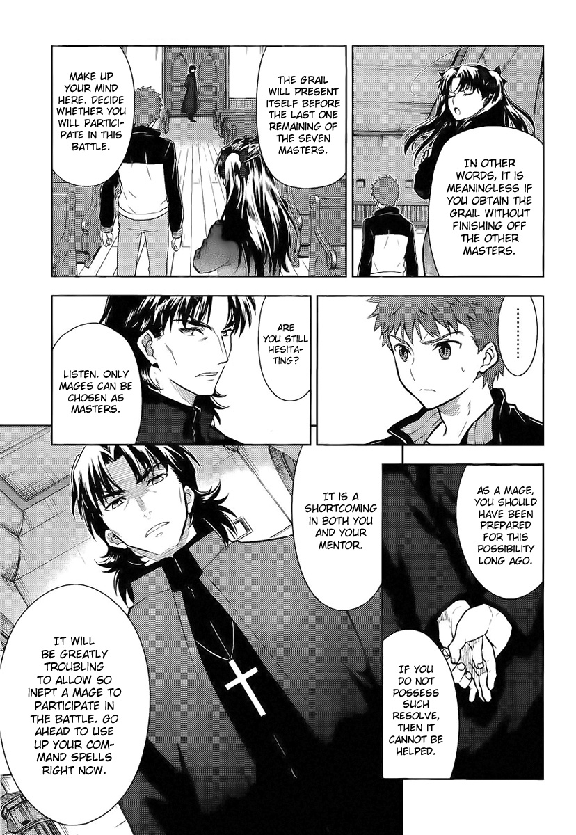 Fate/Stay Night - Heaven's Feel - Vol.0 Chapter 8: Day 3 / Promised Sign (3)