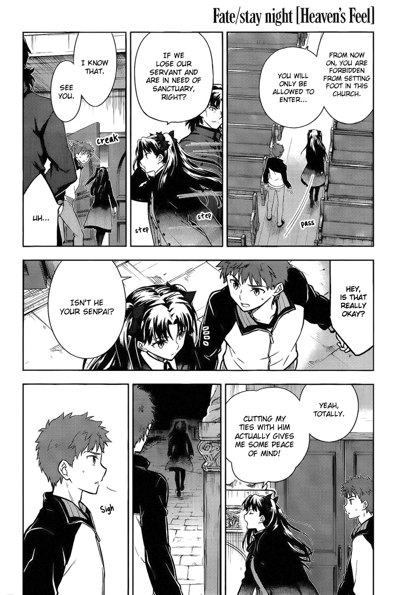 Fate/Stay Night - Heaven's Feel - Vol.0 Chapter 8: Day 3 / Promised Sign (3)