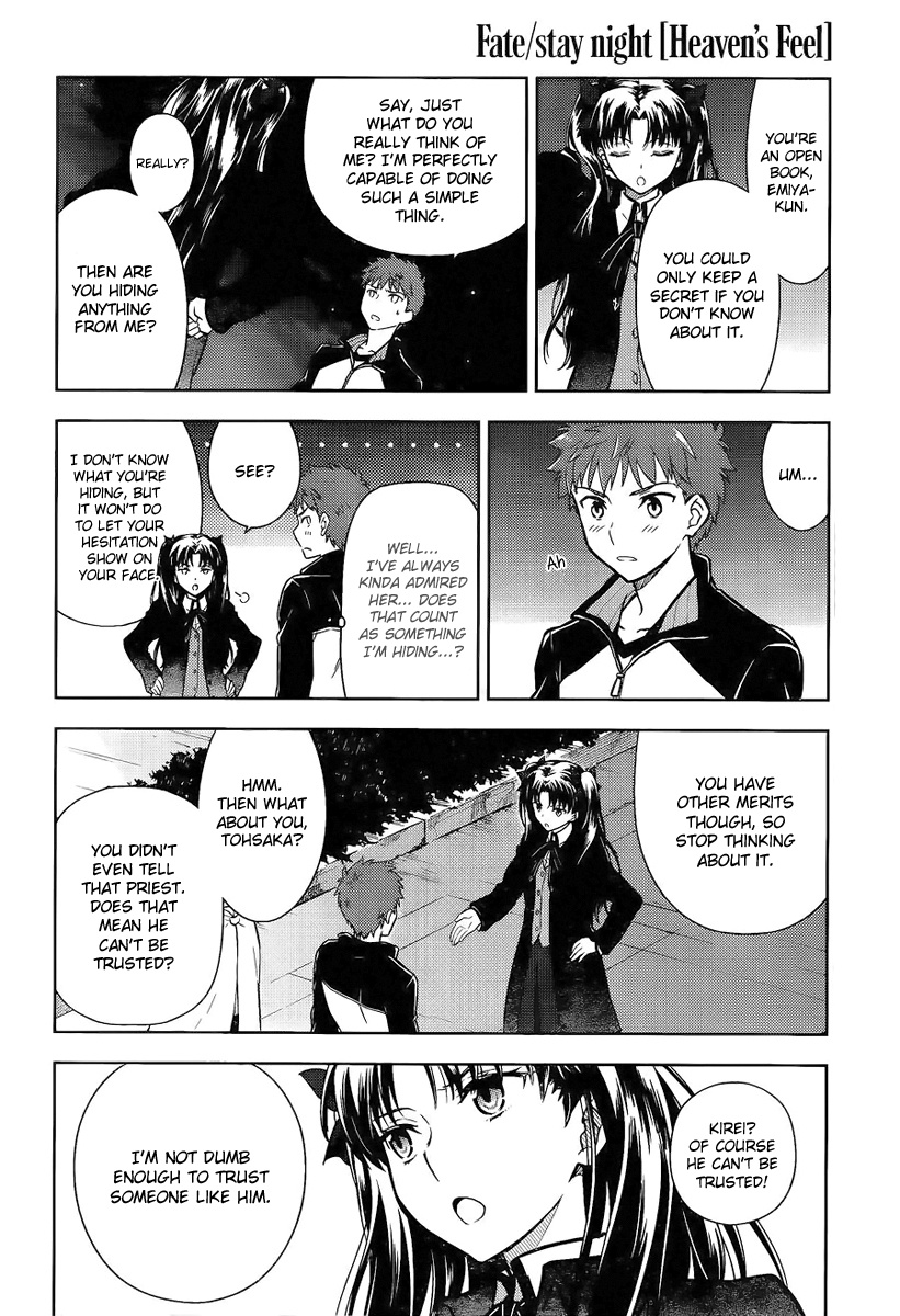 Fate/Stay Night - Heaven's Feel - Vol.0 Chapter 8: Day 3 / Promised Sign (3)