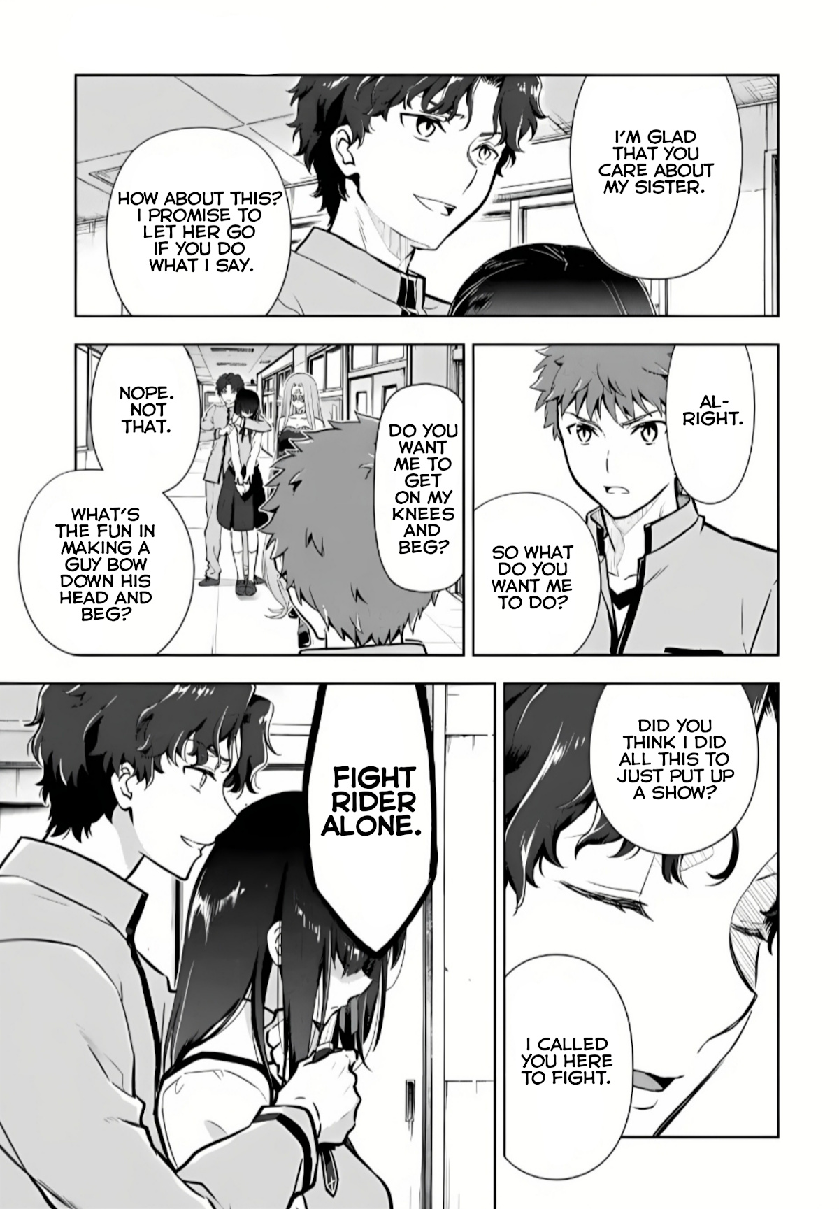 Fate/Stay Night - Heaven's Feel - Chapter 66: Day 9 / 0Ver (2)