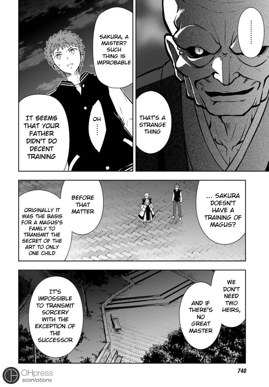 Fate/Stay Night - Heaven's Feel - Vol.4 Chapter 18: Day 4 / The Holy Grail War, And It S Beginning (7)