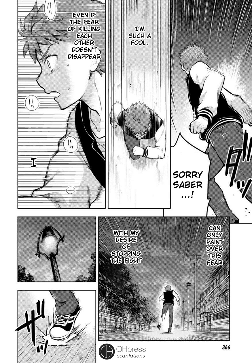 Fate/Stay Night - Heaven's Feel - Vol.4 Chapter 17: Day 4 /  The Holy Grail War, And It S Beginning (6)