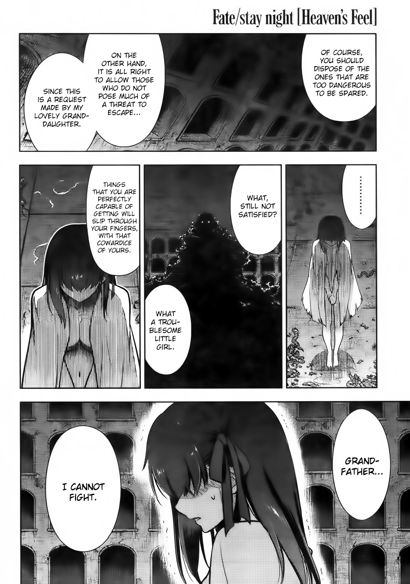 Fate/Stay Night - Heaven's Feel - Vol.0 Chapter 9: Day 3 / Demonic Worms