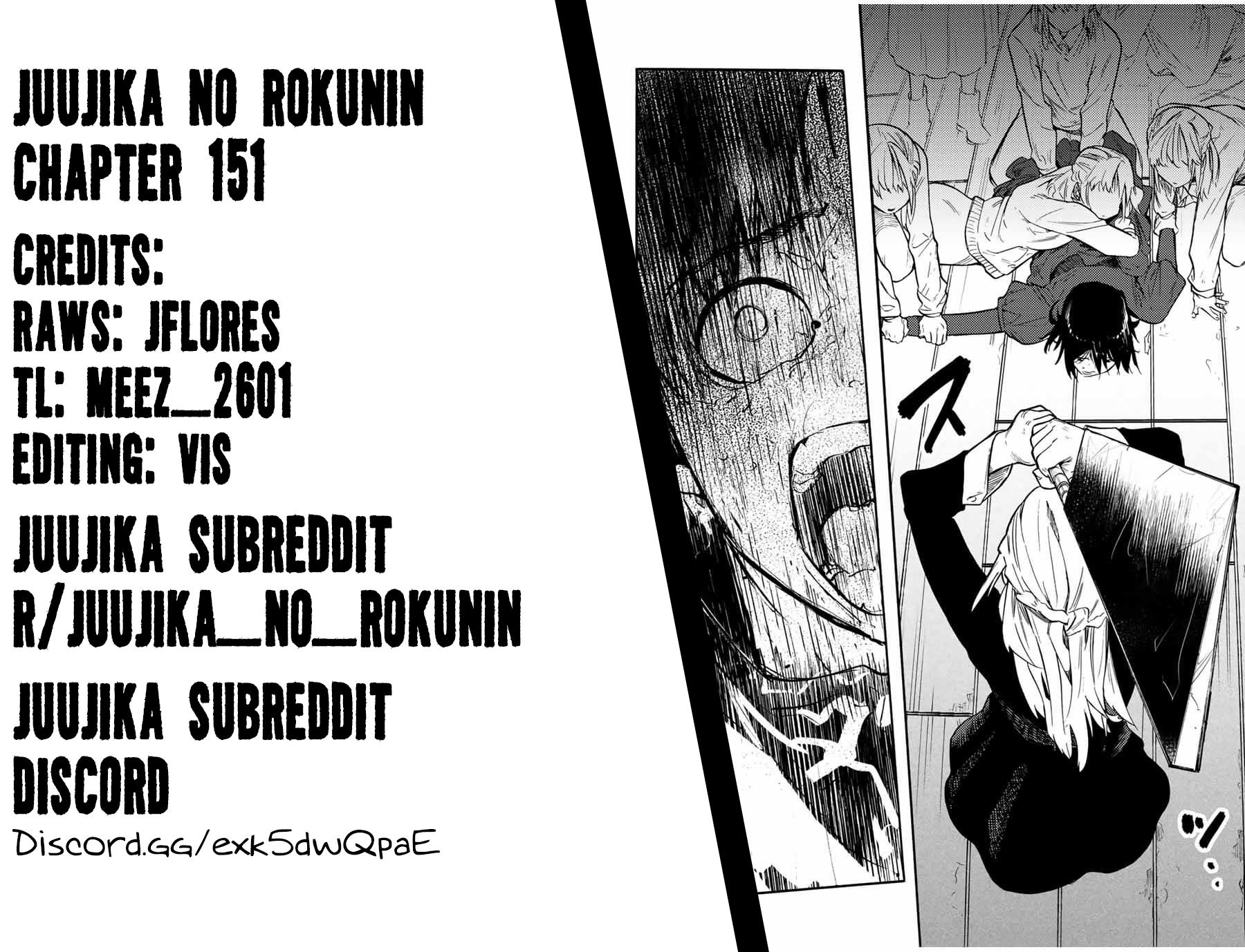 Juujika No Rokunin - Chapter 151: She Looks Fine