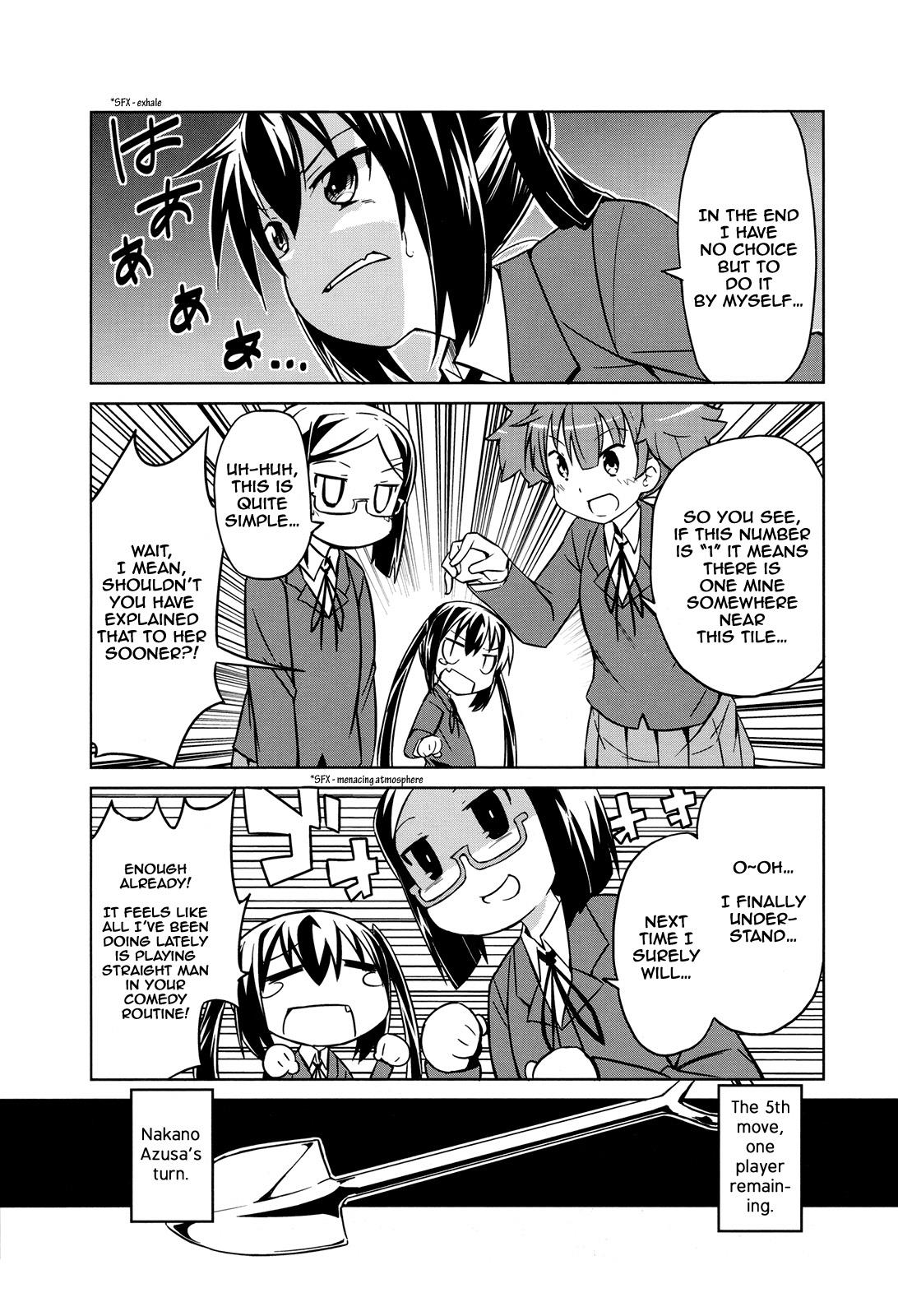 K-On! Story Anthology Comic - Vol.3 Chapter 41: Sweeper Girls (By Kounosu Satori)