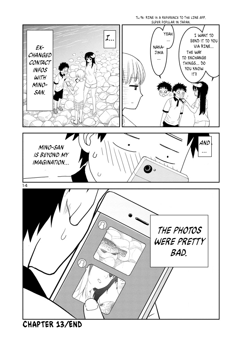 Is It Okay To Touch Mino-San There? - Chapter 13