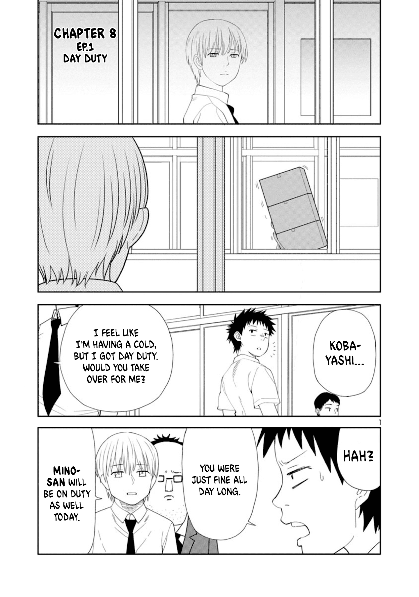 Is It Okay To Touch Mino-San There? - Chapter 8