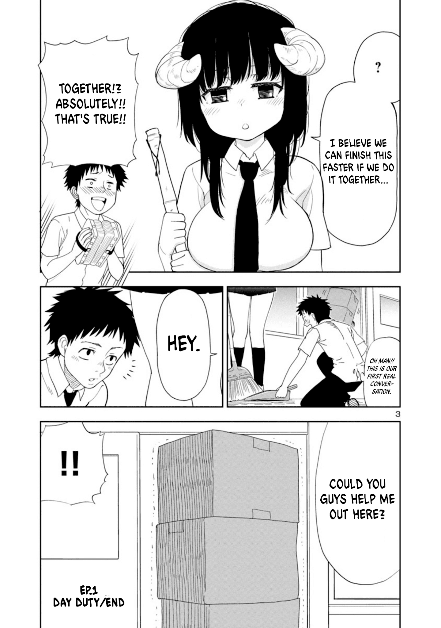 Is It Okay To Touch Mino-San There? - Chapter 8