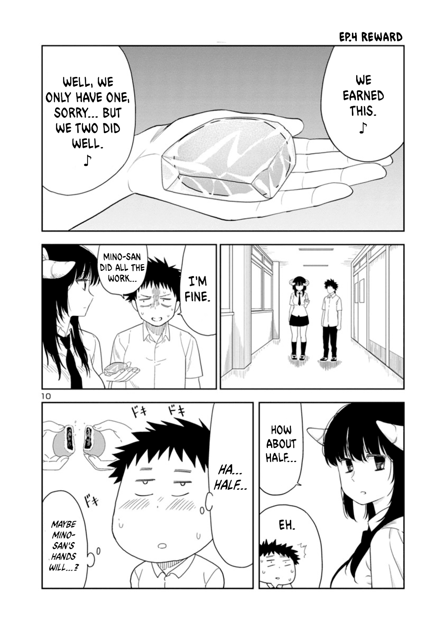 Is It Okay To Touch Mino-San There? - Chapter 8