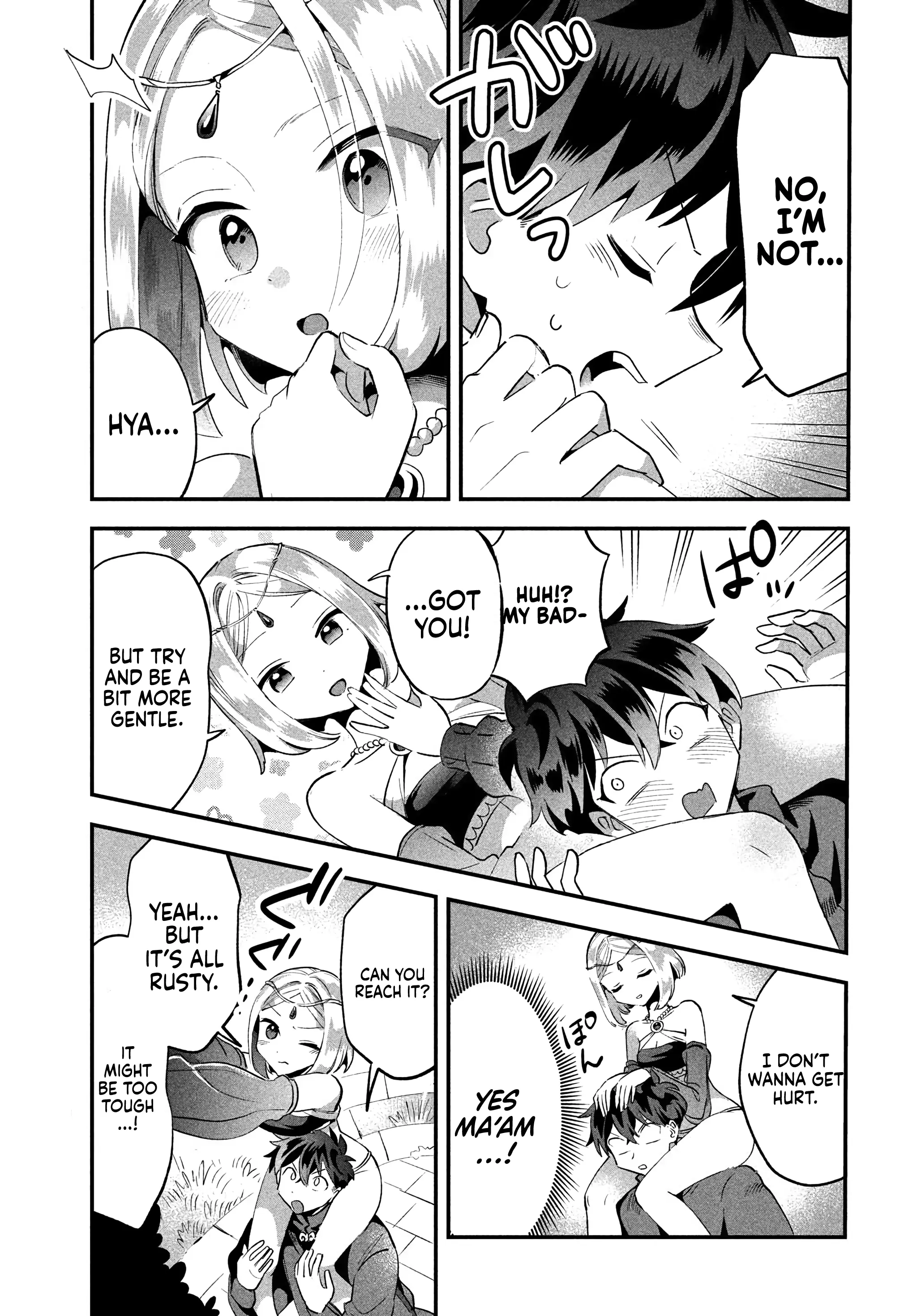 7-Nin No Nemuri Hime - Vol.4 Chapter 36: Doki-Doki Piggy Backed Riddle Solving!!