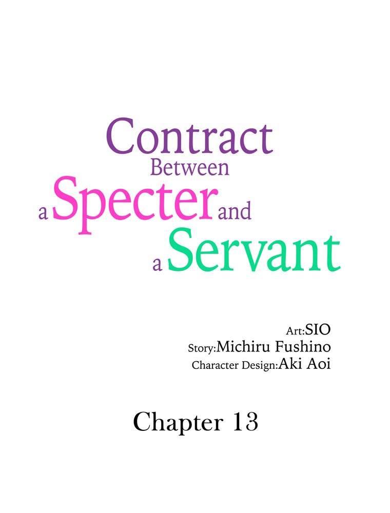 Contract Between A Specter And A Servant - Chapter 13