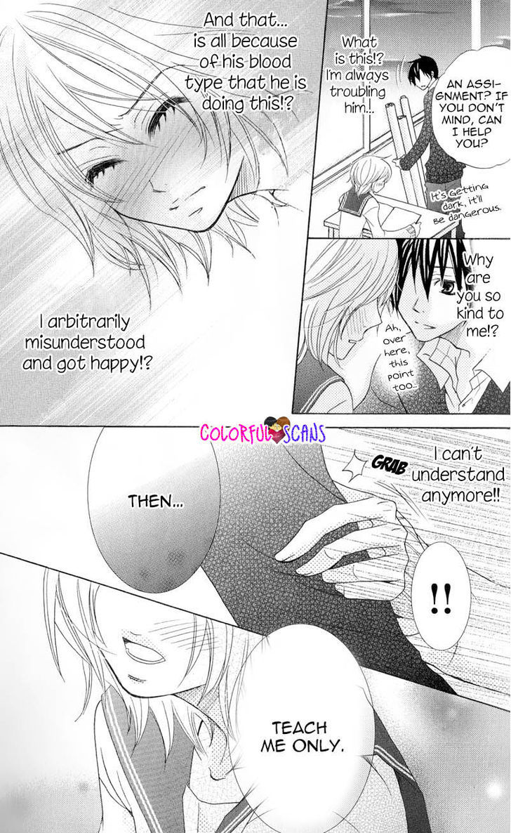 B-Gata Kareshi No Aishikata - Vol.1 Chapter 2 : How To Catch An A Blood Type Guy