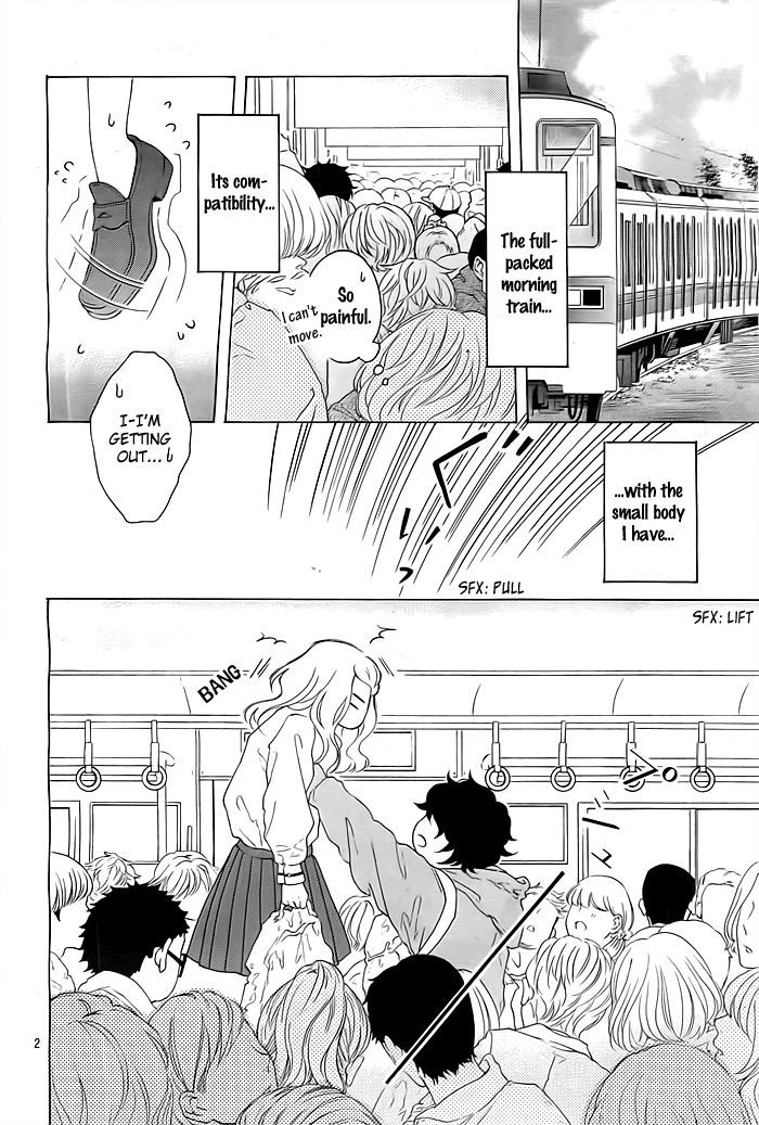 Mannin Densha To Watashi To Kare - Chapter 0