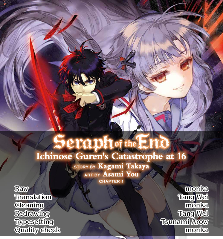 Owari No Seraph: Ichinose Guren, 16-Sai No Catastrophe - Vol.1 Chapter 1