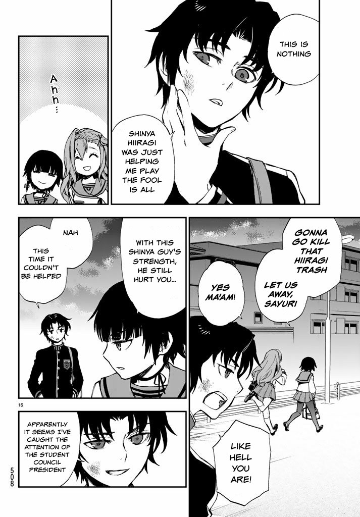 Owari No Seraph: Ichinose Guren, 16-Sai No Catastrophe - Vol.3 Chapter 7