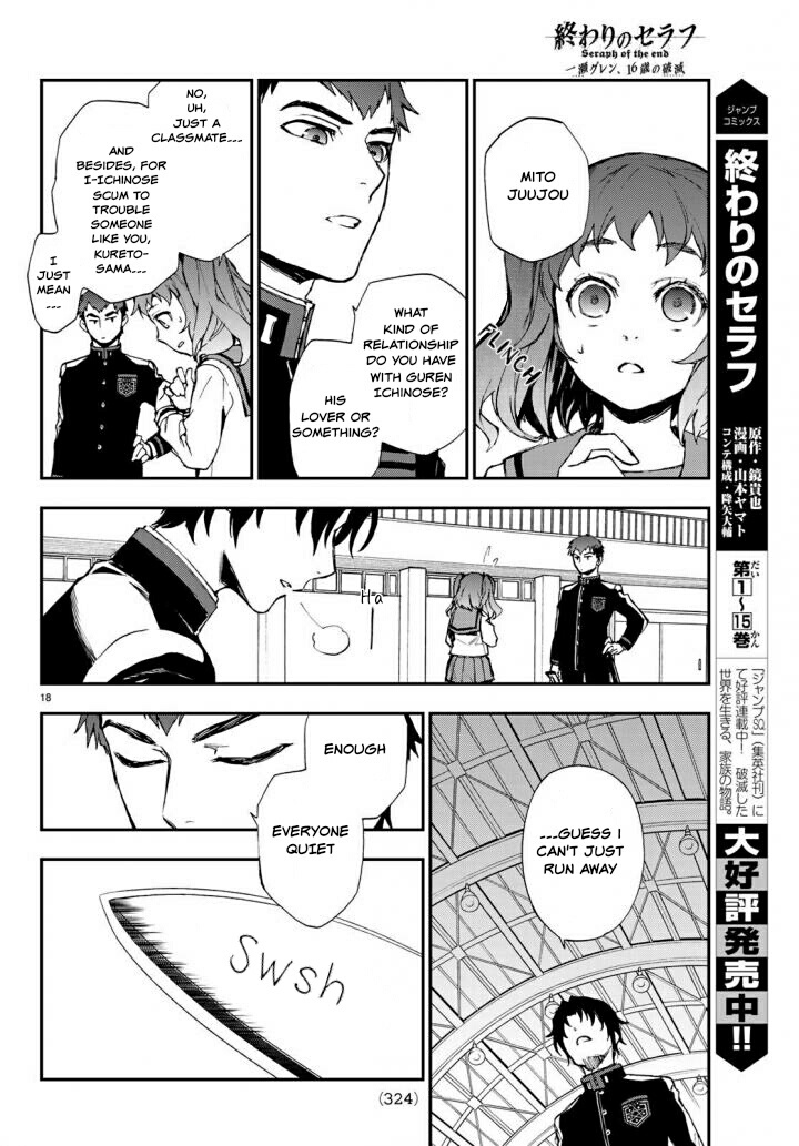 Owari No Seraph: Ichinose Guren, 16-Sai No Catastrophe - Vol.3 Chapter 8