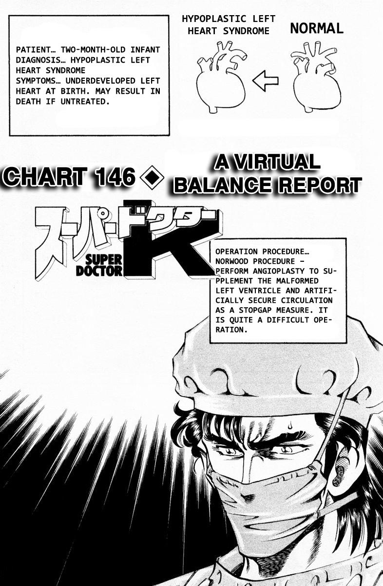 Super Doctor K - Vol.17 Chapter 146: A Virtual Balance Report