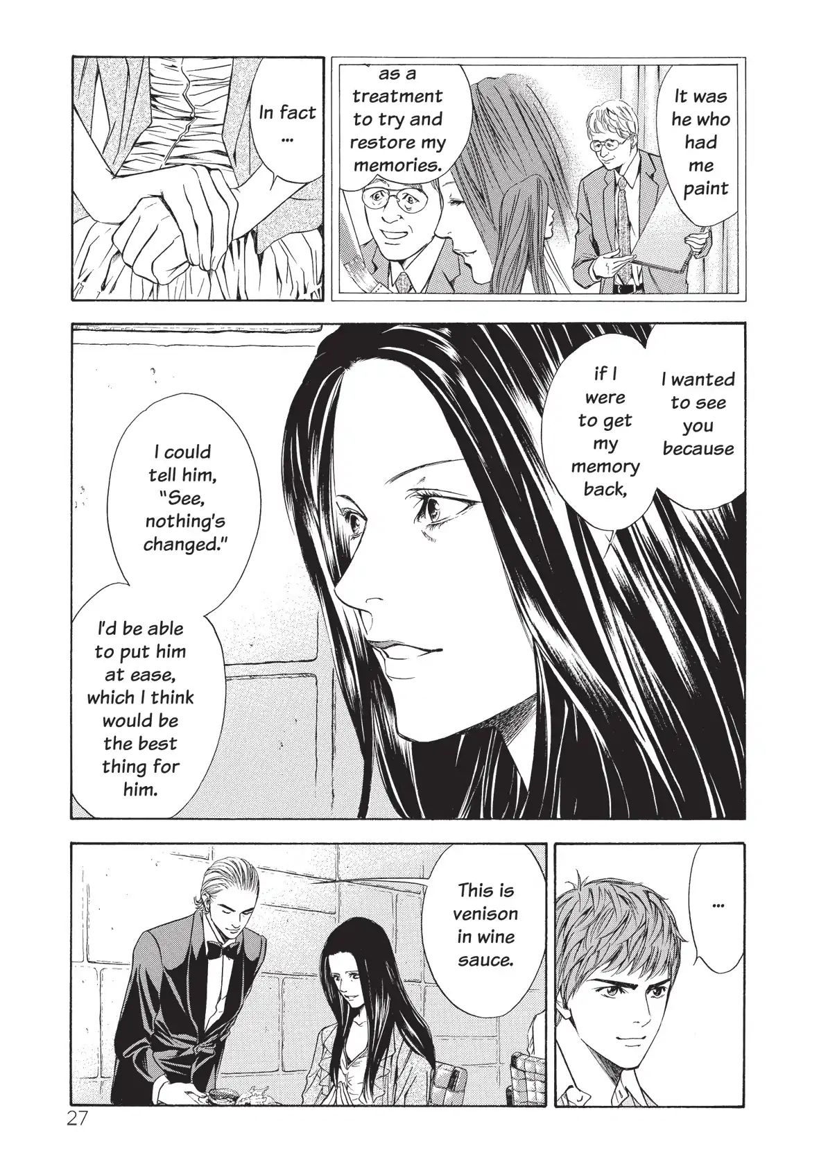 Kami No Shizuku - Vol.3 Chapter 40: Three Glasses Inviting To The Past