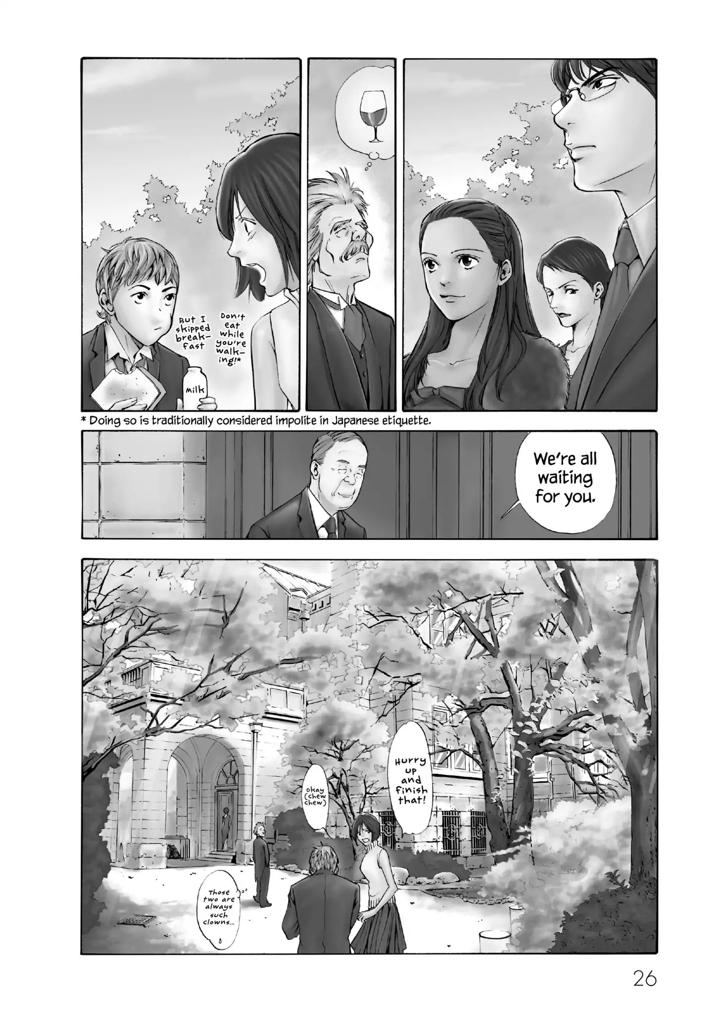 Kami No Shizuku - Vol.11 Chapter 100: The Fading Feel Of The Ancient Tree's Bark