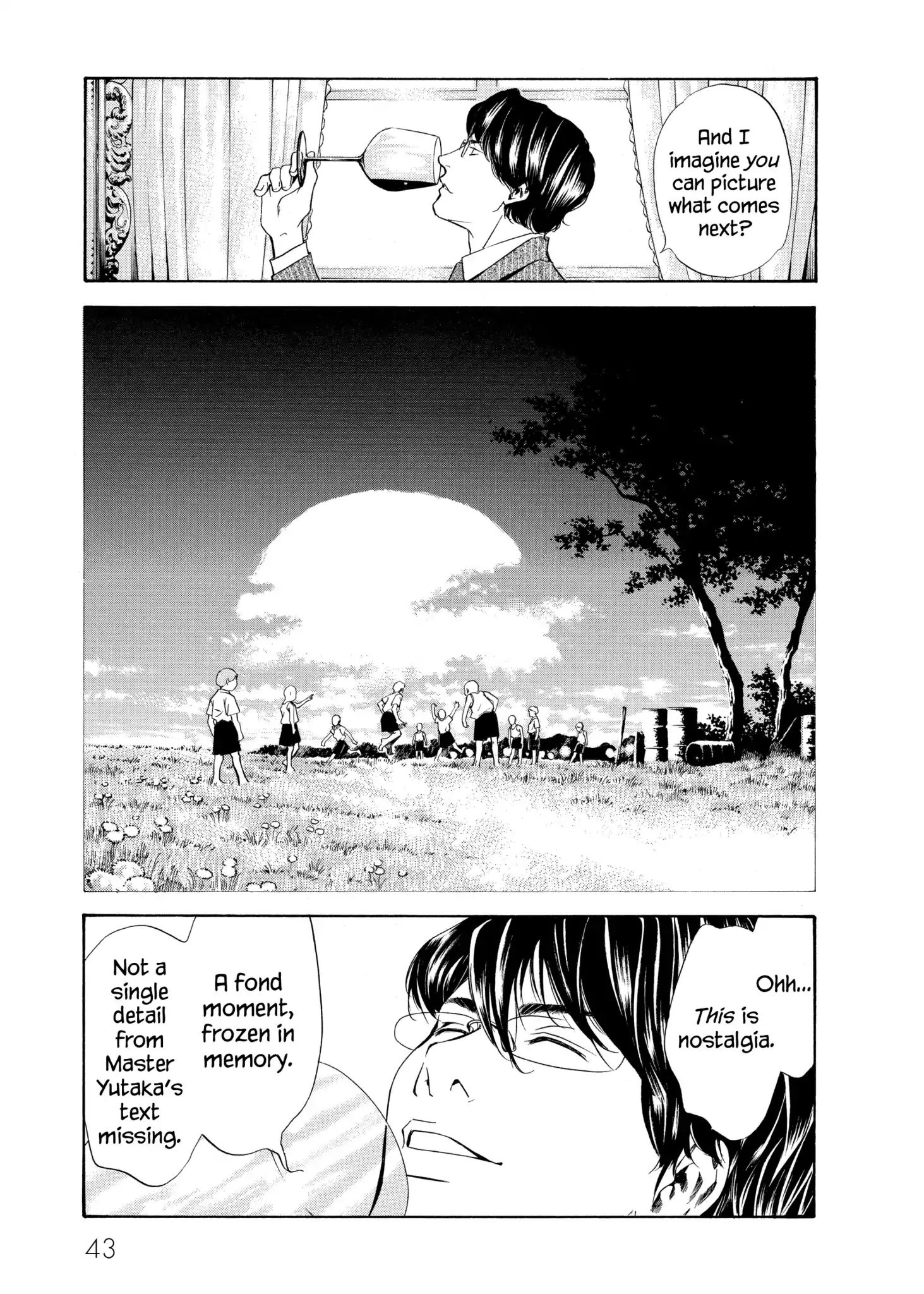 Kami No Shizuku - Vol.11 Chapter 100: The Fading Feel Of The Ancient Tree's Bark